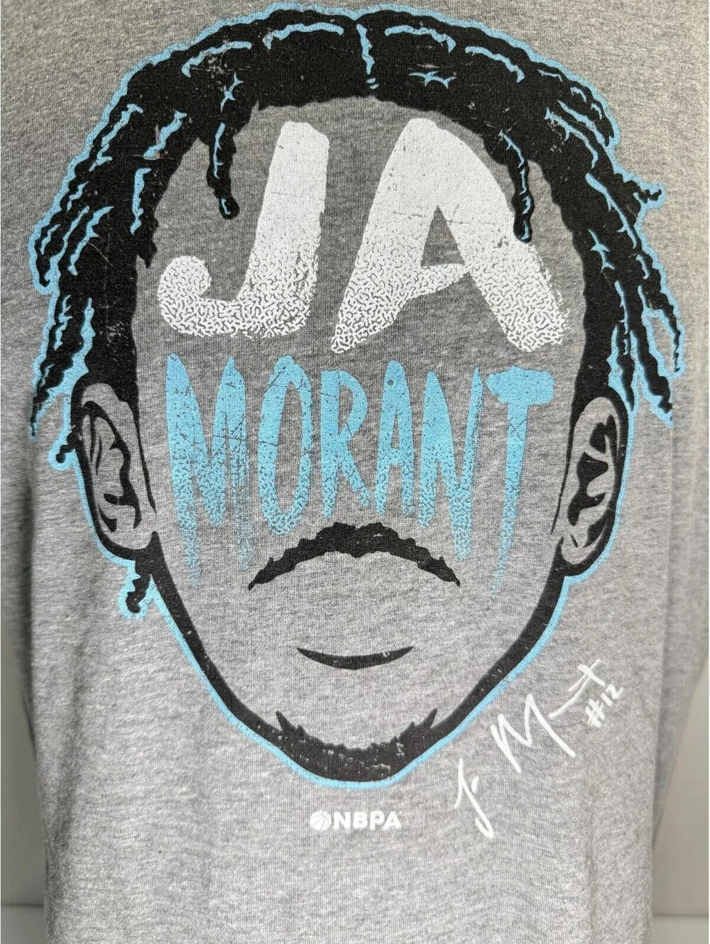 2 pc Lot Ja Morant Jersey T-Shirt Youth Boys Large/XL 14-16 Grizz Graphic Tees